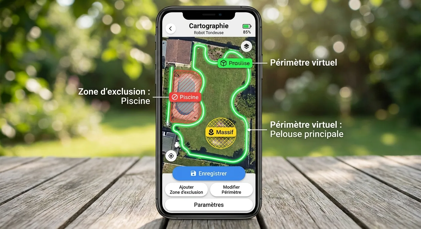 Capture D Ecran De L Application Robot Tondeuse Sans Fil Mon 2