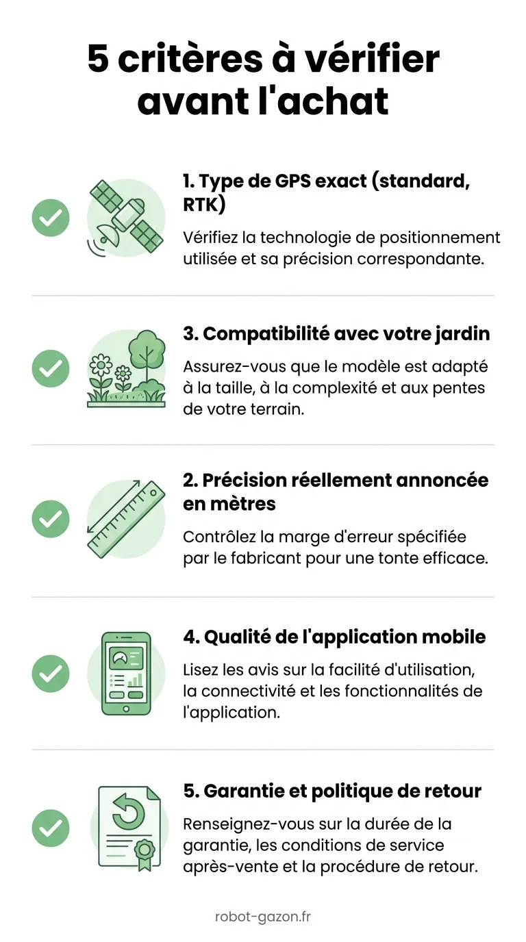 Checklist Des 5 Criteres A Verifier Avant L Achat D Un Robot 6