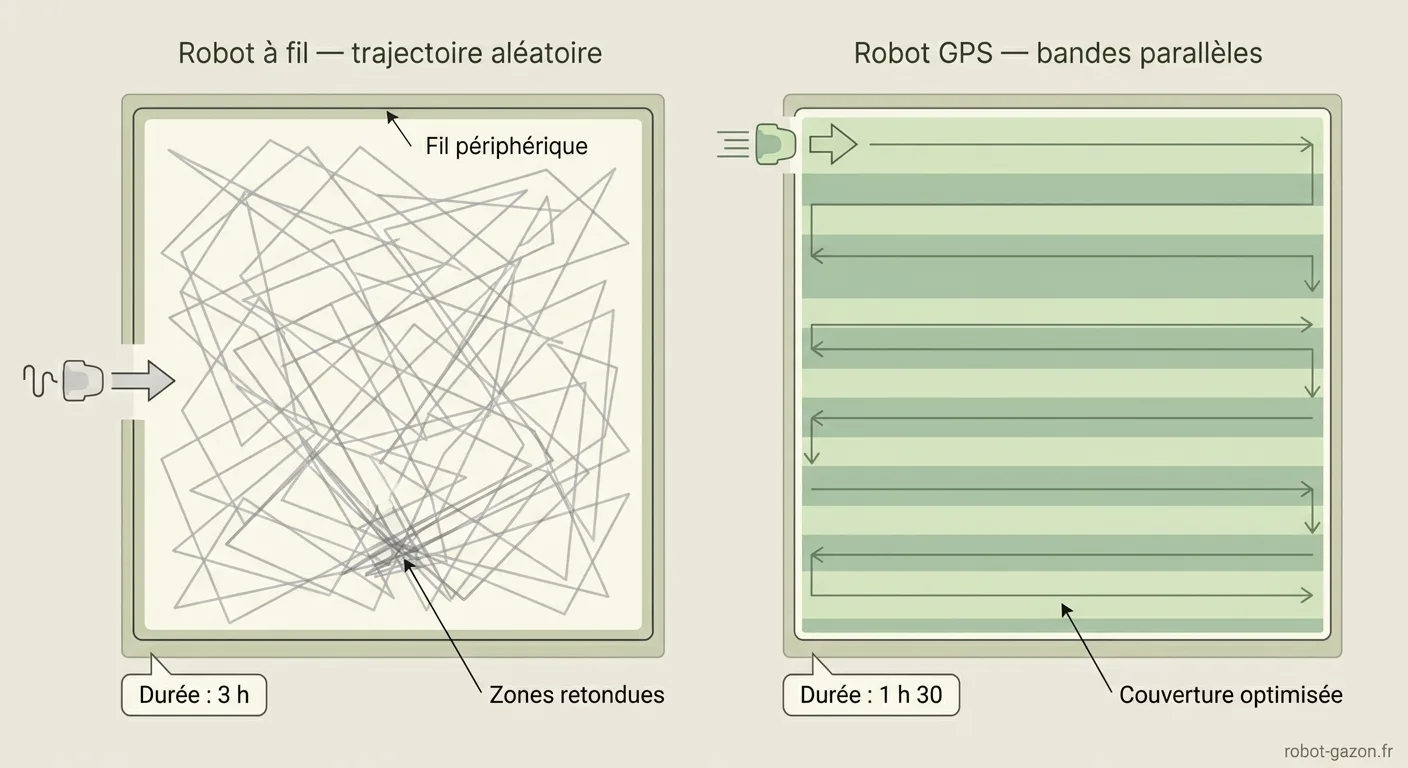 Comparaison Schematique Des Trajectoires D Un Robot Tondeuse 2