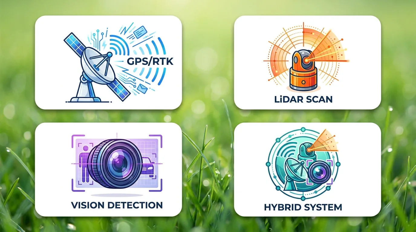 Comparatif Des 4 Technologies De Navigation Robot Tondeuse S 1