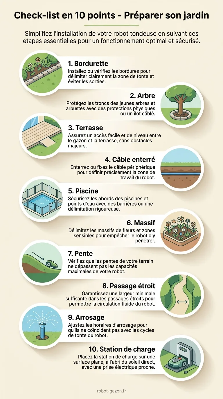 Infographie Check List 10 Points Pour Preparer Son Jardin A 6