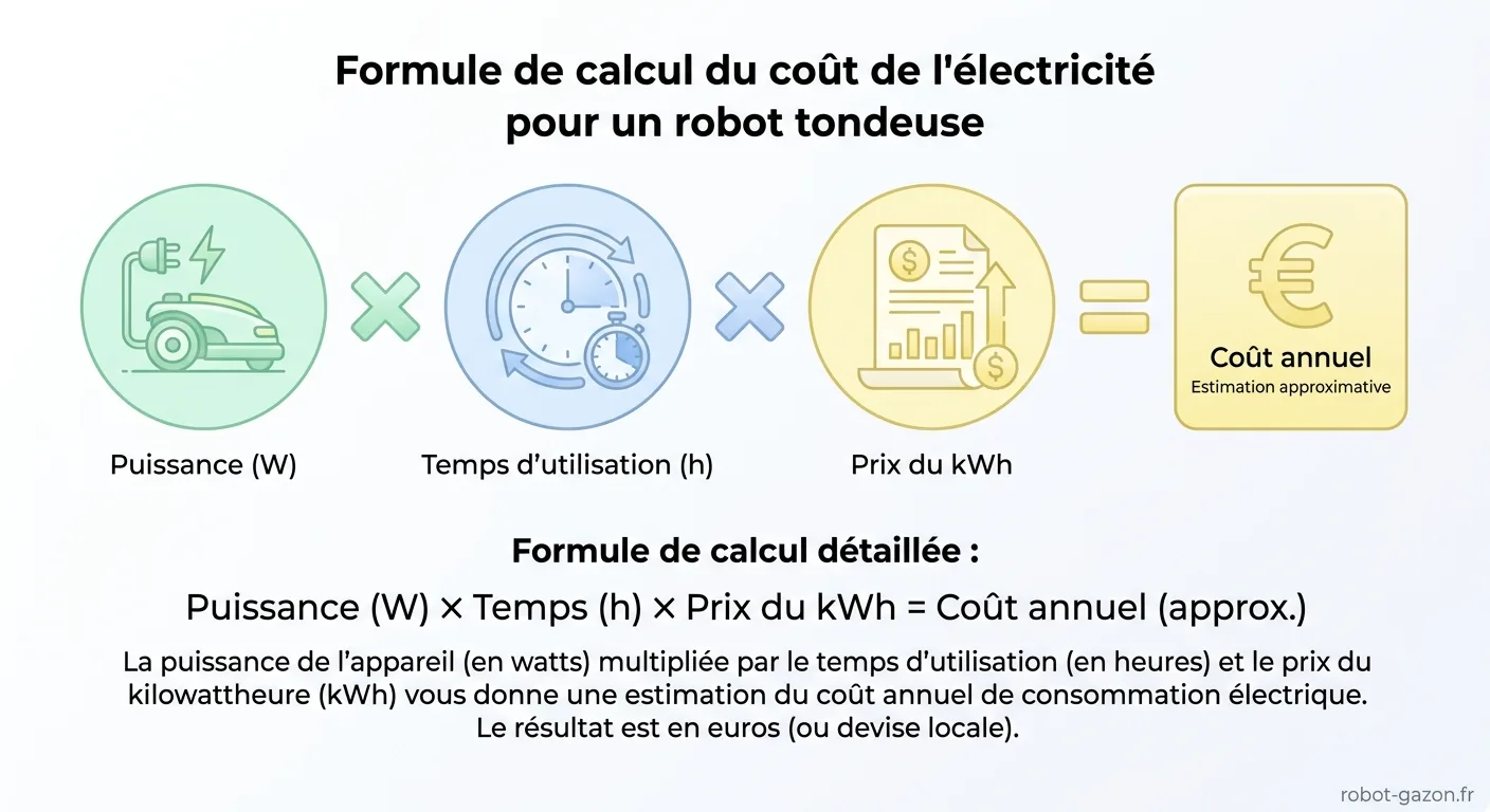 Infographie Formule De Calcul Du Cout Electrique Annuel D Un 3