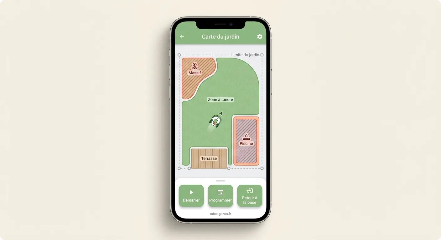 Interface Application Tondeuse Robot Avec Cartographie Jardi 4