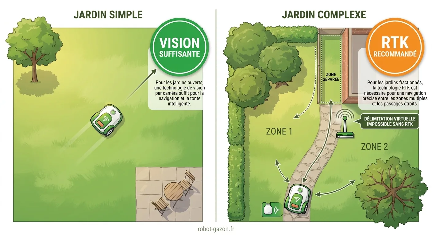 Schema Comparatif Entre Un Jardin Simple Compatible Vision E 4