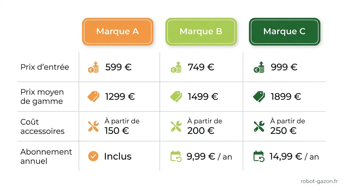 Tableau Comparatif Des Prix Et Couts Entre Trois Ecosystemes 5