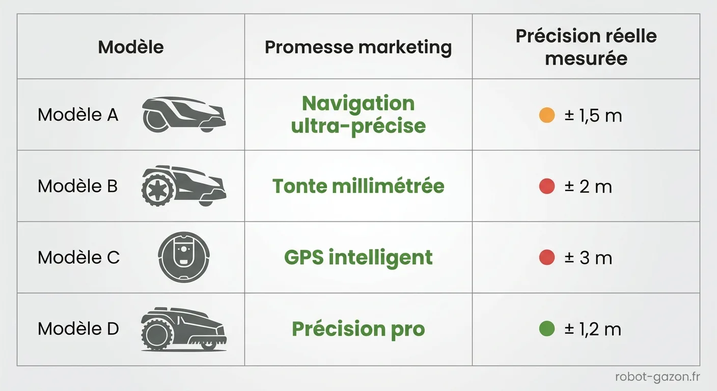 Tableau Comparatif Des Promesses Marketing Et Precision Reel 5