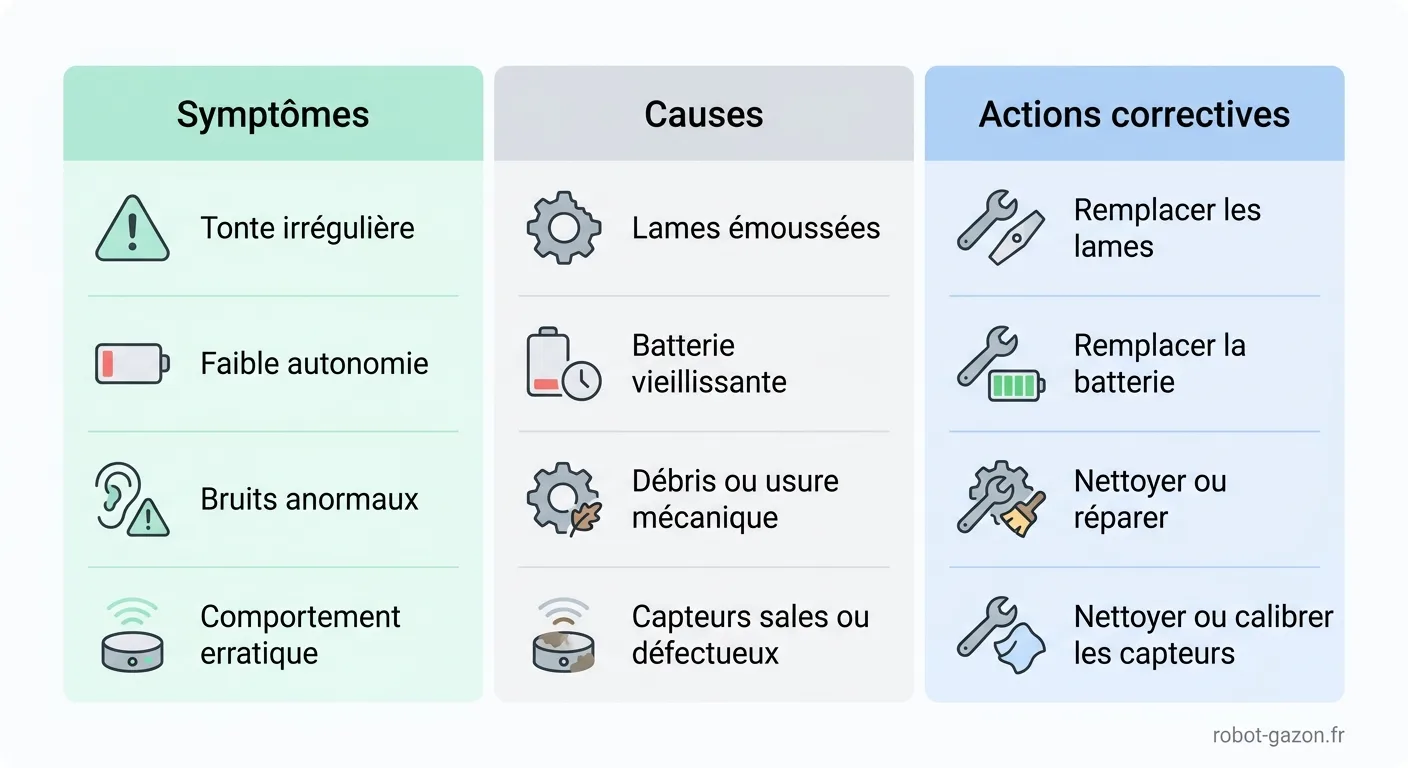 Tableau Comparatif Symptomes Causes Et Actions Correctives P 2